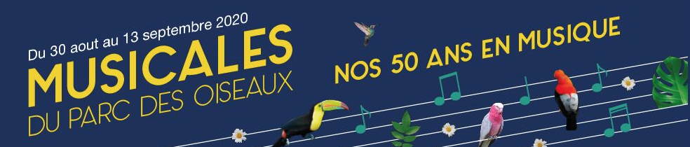 Musicales du Parc des Oiseaux 2020